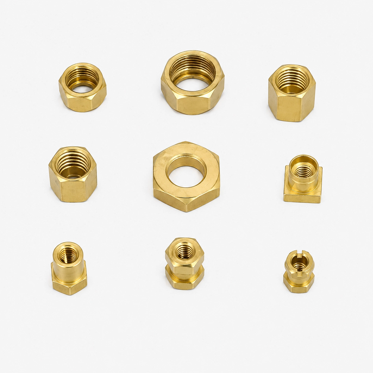 Brass Nuts